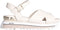 Liu Jo Dames Sandalen - Plateau sandalen met Monogramlogo - Butter - Maat 38