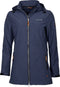 Life Line Kya Softshell Parka Dames Donkerblauw Maat Xxl