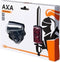 Axa Greenline 8 LUX - Fietsverlichting Set - Zwart