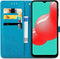 imoshion Hoesje Geschikt voor Samsung Galaxy A32 (4G) Hoesje Met Pasjeshouder - imoshion Mandala Bookcase - Turquoise