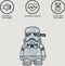 STAR WARS - Hondenspeeltje Knuffel Wit