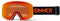Sinner Snowghost - OTG Skibril - Photochromic Sintrast Trans+ Orange Lens Cat. 1-3 - Oranje