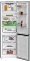Beko B5RCNE365LXB - Koel-vriescombinatie - HarvestFresh™ NoFrost CoolRoom® - Zwart