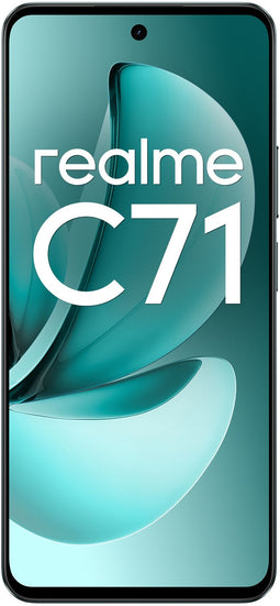 Realme C71 - Smartphone - 8GB RAM - 256GB opslag - 50 MP camera - Groen
