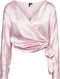 Vero Moda VMKAE D1 LS WRAP BLOUSE - Dames Top - V-hals - M (2022)