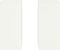 vidaXL - Set - van - 2 - witte - plantenstandaards - voor - buiten, - 24x24x55 - cm, - Staal