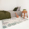 Nattiot - Monkey Paradise Grey Medium Vloerkleed/Tapijt Voor Kinderkamer - Afmetingen 120 x 170 cm