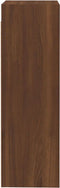 vidaXL - Tv-meubelen - 2 - st - 30,5x30x90 - cm - bewerkt - hout - bruin - eikenkleur