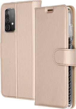 Accezz Galaxy A52/A52s/A52 (5G) - Wallet Softcase Bookcase - 3 pashouders - goud