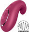 Satisfyer, vibrator, oplegvibrator, 'Dipping Delight', 2 motoren, gemaakt van siliconen