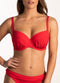 CYELL Dames Bikinitop - Voorgevormd met Beugel - Maat 40E - Rood