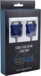 iggual IGG318577 VGA kabel 2 m VGA (D-Sub) Zwart, Blauw