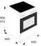 ETNA FIV560WIT - Inductiefornuis 60 cm - 4 inductiezones - Wit