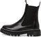Tamaris - Chelsea boots - Hoogwaardig leer met blokhak - Zwart