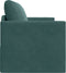vidaXL - Vloerlits - 2-in-1 - Donkergroen - 124x204x61 - cm - Velvet