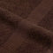 vidaXL - Douchehanddoeken - 2 - st - 70x140 - cm - 360 - g/m² - 100% - katoen - bruin