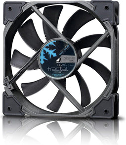Fractal Design HP-14 PWM - CPU-ventilator - 1500 RPM - Zwart Grijs
