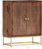 vidaXL - Dressoir - 60x30x75 - cm - massief - mangohout