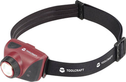 TOOLCRAFT Hoofdlamp werkt op een accu LED Verstelbaar, Instelbare puntgrootte, Met stroboscoopfunctie 580 lm 6.45 h 90