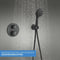 GROHE Precision - Inbouw douchesysteem - Thermostaatkraan met Rain Spray - Matte Black