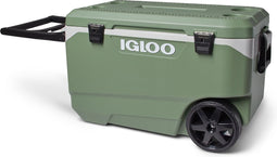 Igloo Ecocool 90 Roller passieve koelbox - 85L - Wielen - Groen
