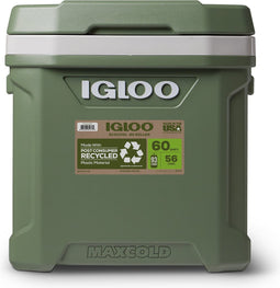 Igloo Ecocool Roller 60 passieve koelbox - 56L - Groen