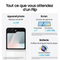 Samsung Galaxy Z Flip7 FE - Zwart - 128 GB - Fysieke simkaart + eSIM