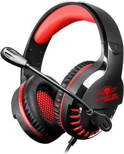 Spirit of Gamer PRO-H3 - Gaming Headset - 50 mm luidsprekers - Zwart/Rood