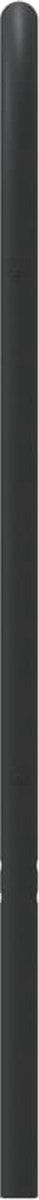 vidaXL - Hoofdbord - metaal - zwart - 160 - cm