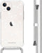 iMoshion Hoesje Geschikt voor iPhone 13 Hoesje Met Koord - iMoshion Design Hoesje met Koord - Transparant / Butterfly