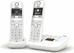 Gigaset AS690A Duo - DECT-telefoon - 2 handsets met antwoordapparaat en nummerherkenning (2 stuks)