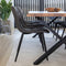 House Nordic Middelfart Eetkamerstoel Grijs - Set van 2