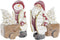 Kerstversiering DKD Home Decor Magnesium (35 x 23 x 42 cm) (2 Stuks)