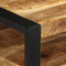 vidaXL - Salontafel - 90x50x36 - cm - massief - ruw - mangohout