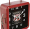 Bordsklocka Home ESPRIT Rood Metaal gasolinera 18 x 10 x 34 cm