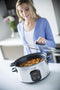 Russell Hobbs MaxiCook - Slowcooker 6L - Digitale timer 3 temperatuurinstellingen - Zilver