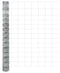 vidaXL - Veldhek - 1,4x25 - m - Gegalvaniseerd - Staal