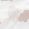 Kussen HappyFriday Basic Roze Ster Wolken 50 x 50 cm