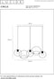 Lucide CIRCLE - Hanglamp - 3xE27 - Hoogte verstelbaar - Zwart