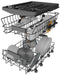 Bauknecht BK6IC11BS7LA0 - Inbouw Vaatwasser - 44.8 cm - 11 Couverts - Besteklade - 41 dB - Energieklasse C
