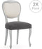 Stoelhoes Eysa JAZ Donker grijs 50 x 5 x 50 cm 2 Stuks