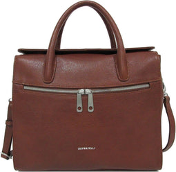 Gigi Fratelli Dames Leren Laptoptas / Tablet tas 10 inch Romance Business ROM8010 Brandy