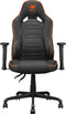 COUGAR FUSION S Comfortabele Multifunctionele Middel Maat, Ergonomie Gamestoel -Zwart /Oranje