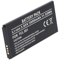 AccuCell TCL 501 - Accu - Li-Polymer 3000mAh 3.85V 11.55Wh