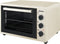 Wiggo WMO-E353(C) - Vrijstaande Mini Oven - 35 liter - 1800 W - Creme
