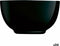 Kom Luminarc Diwali Zwart Glas (14,5 cm) (24 Stuks)