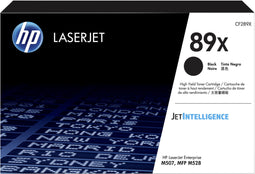 HP 89X - Originele LaserJet Tonercartridge - Tot 10.000 pagina's - Zwart