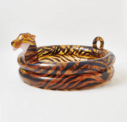 Sunnylife - Kids Inflatable Games Zwembad Tully the Tiger - PVC - Bruin -