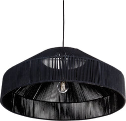 IGUAMO - Hanglamp - Zwart - Katoen