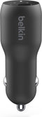 Belkin BoostCharge 37W - Autolader - 2-poorts USB-C PD 3.0 met PPS - Zwart